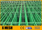 4 fałdy ogrodzenia z siatki metalowej powlekane PCV BS 10244 50mmx200mm